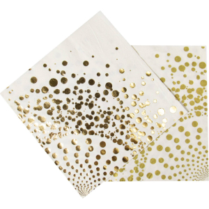 Folat / Gold / Servetten / 16 stuks / papier / 33x 33cm